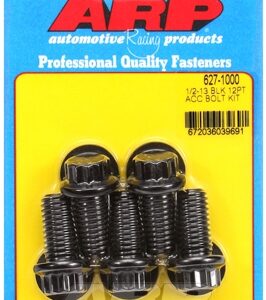 arp bolt kit 1/2 13 x 1.000 black oxide 12pt