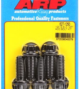 arp bolt kit 1/2 13 x 1.250 black oxide 12pt