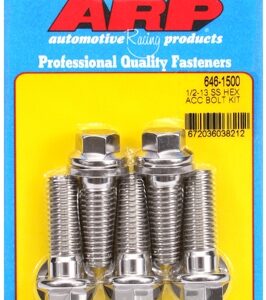arp bolt kit 1/2 13 x 1.500 ss hex