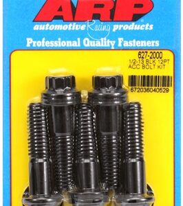 arp bolt kit 1/2 13 x 2.000 black oxide 12pt