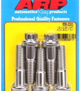 arp bolt kit 1/2 13 x 2.000 ss 12pt