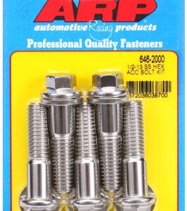arp bolt kit 1/2 13 x 2.000 ss hex