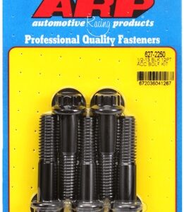 arp bolt kit 1/2 13 x 2.250 black oxide 12pt