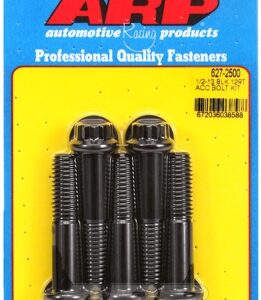 arp bolt kit 1/2 13 x 2.500 black oxide 12pt