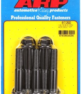 arp bolt kit 1/2 13 x 2.500 black oxide hex