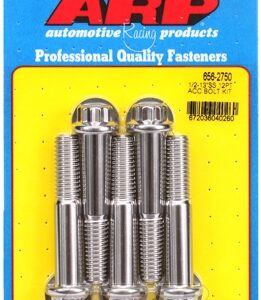 arp bolt kit 1/2 13 x 2.750 ss 12pt