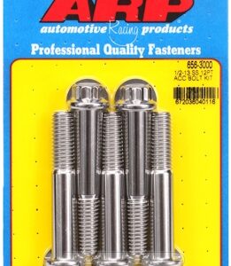 arp bolt kit 1/2 13 x 3.000 ss 12pt