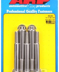 arp bolt kit 1/2 13 x 4.000 ss 12pt
