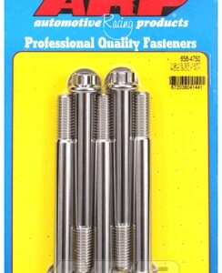 arp bolt kit 1/2 13 x 4.750 ss 12pt