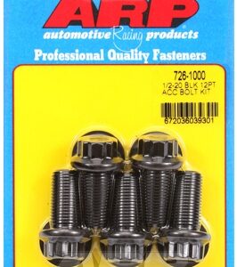 arp bolt kit 1/2 20 x 1.000 black oxide 12pt