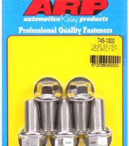 arp bolt kit 1/2 20 x 1.000 ss hex