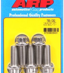 arp bolt kit 1/2 20 x 1.250 ss 12pt
