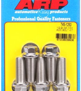 arp bolt kit 1/2 20 x 1.250 ss hex