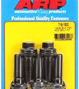 arp bolt kit 1/2 20 x 1.500 black oxide hex