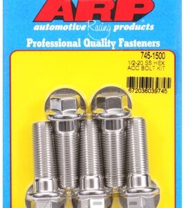 arp bolt kit 1/2 20 x 1.500 ss hex