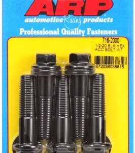 arp bolt kit 1/2 20 x 2.000 black oxide hex