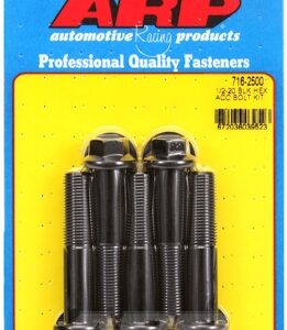 arp bolt kit 1/2 20 x 2.500 black oxide hex