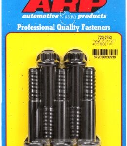 arp bolt kit 1/2 20 x 2.750 black oxide 12pt