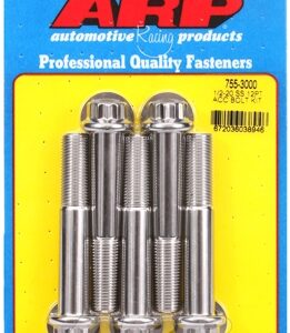 arp bolt kit 1/2 20 x 3.000 ss 12pt