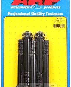 arp bolt kit 1/2 20 x 4.000 black oxide 12pt