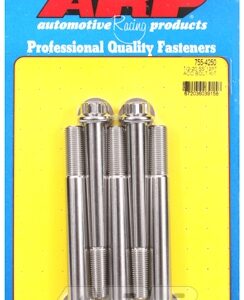 arp bolt kit 1/2 20 x 4.250 ss 12pt