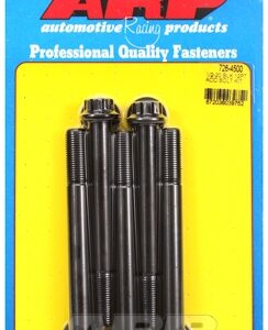 arp bolt kit 1/2 20 x 4.500 black oxide 12pt