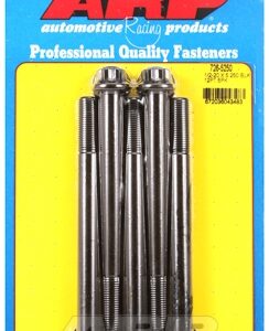 arp bolt kit 1/2 20 x 5.250 black oxide 12pt