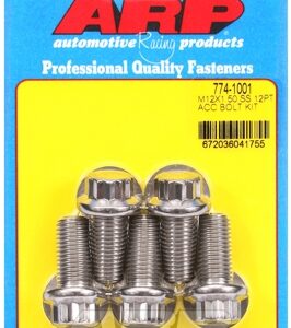 arp bolt kit m12 x 1.50 x 25 ss 12pt