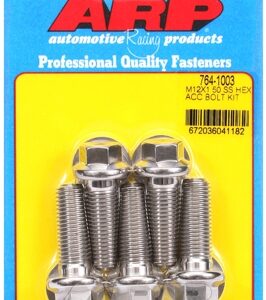 arp bolt kit m12 x 1.50 x 35 ss hex