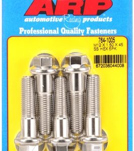 arp bolt kit m12 x 1.50 x 45 ss hex