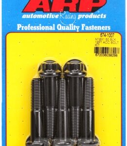 arp bolt kit m12 x 1.50 x 60 black oxide 12pt