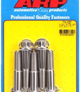 arp bolt kit m12 x 1.50 x 60 ss 12pt
