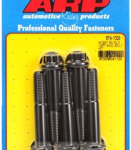 arp bolt kit m12 x 1.50 x 70 black oxide 12pt