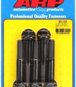 arp bolt kit m12 x 1.50 x 70 black oxide hex