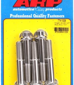 arp bolt kit m12 x 1.50 x 70 ss 12pt