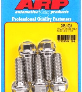 arp bolt kit m12 x 1.75 x 35 ss hex