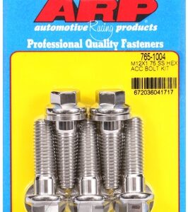 arp bolt kit m12 x 1.75 x 40 ss hex