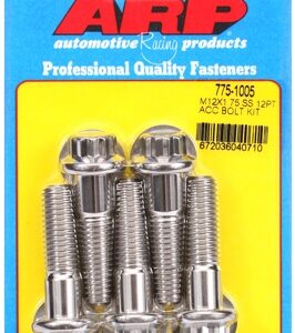 arp bolt kit m12 x 1.75 x 45 ss 12pt