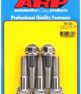 arp bolt kit m12 x 1.75 x 50 ss hex