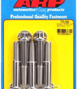 arp bolt kit m12 x 1.75 x 70 ss 12pt