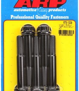 arp bolt kit m12 x 1.75 x 80 black oxide 12pt