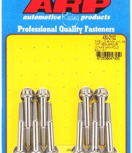 arp chevy ls 45mm uhl 12pt edelbrock intake manifold bolt ki