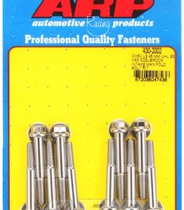 arp chevy ls 45mm uhl hex edelbrock intake manifold bolt kit
