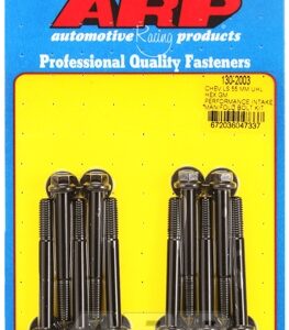 arp chevy ls 55mm uhl hex gm perf intake manifold bolt kit