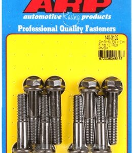 arp chrysler hemi 5.7/6.1l hex motor mount bolt kit