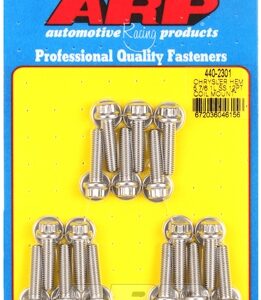 arp chrysler hemi 5.7/6.1l ss 12pt coil mount bolt kit