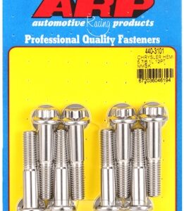 arp chrysler hemi 5.7/6.1l ss 12pt motor mount bolt kit