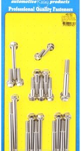 arp chrysler hemi 5.7/6.1l ss hex wp/timing cover bolt kit