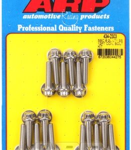 arp coil bolt kit chevy sb 6.2l lt1 ss 12pt