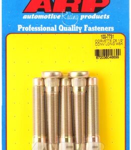 arp corvette c5 long 1/2 conv wheel stud kit